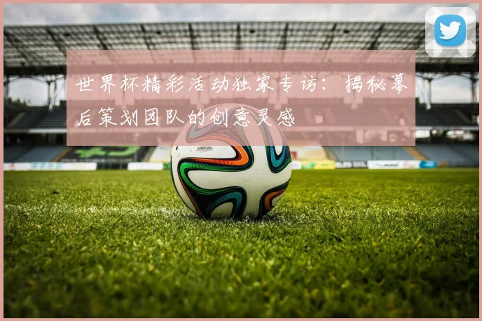 世界杯精彩活动独家专访：揭秘幕后策划团队的创意灵感