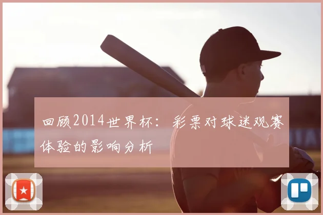 回顾2014世界杯：彩票对球迷观赛体验的影响分析